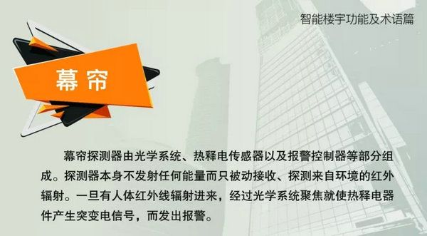 智能樓宇功能及術語--幕簾